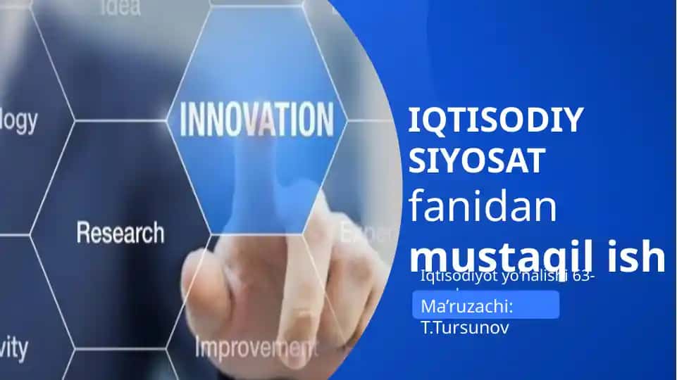 Innovatsiya siyosati