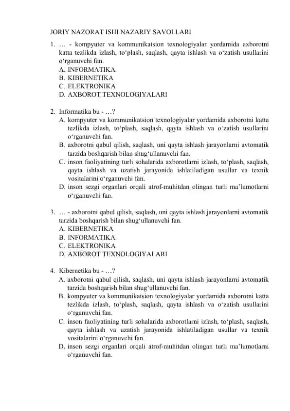 Kibernetika