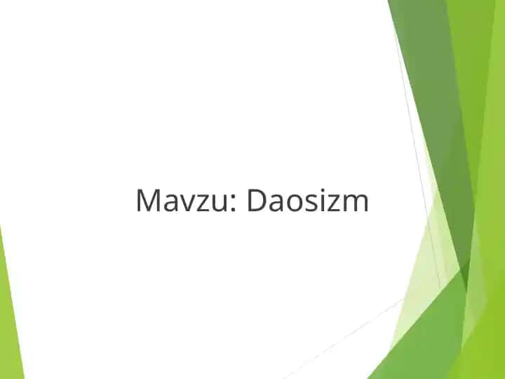 Daosizm