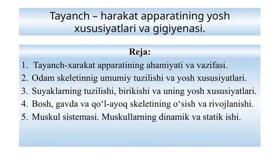 Tayanch-harakat apparati