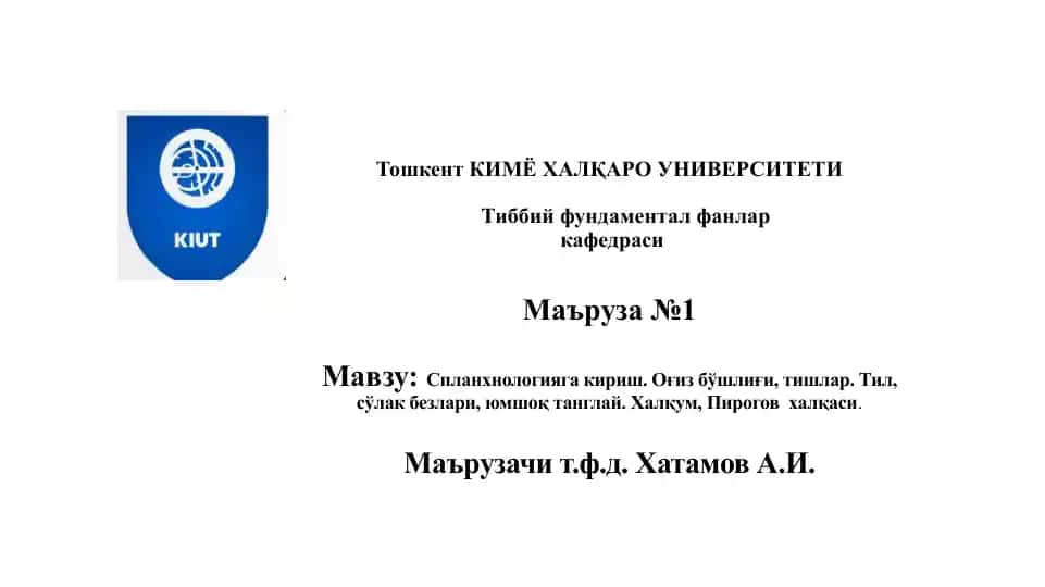 Спланхнология