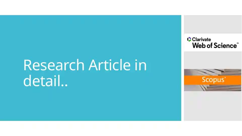 Research Article in detail