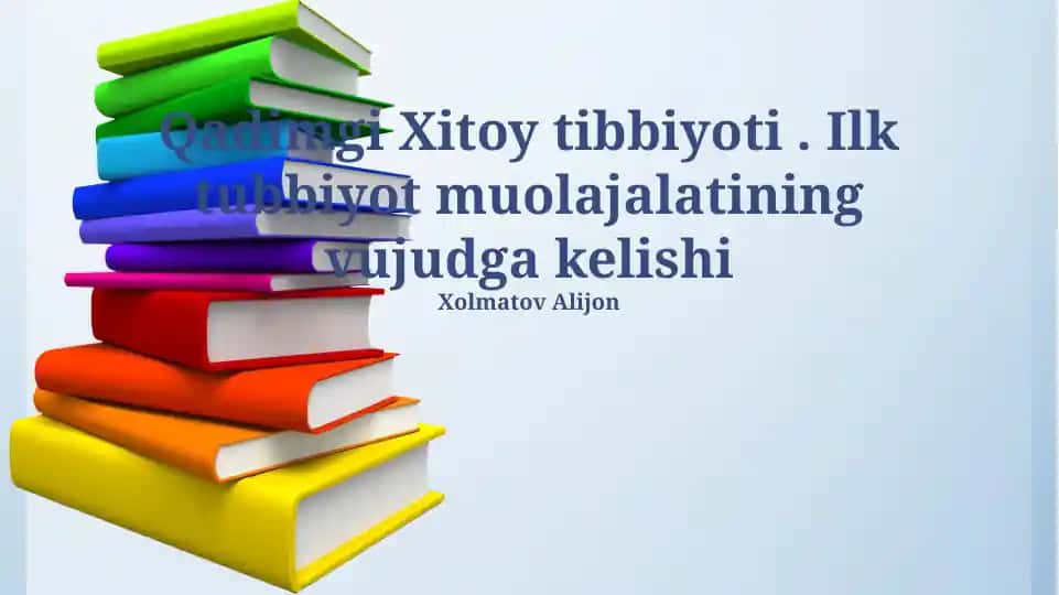 Qadimgi Xitoy tibbiyoti