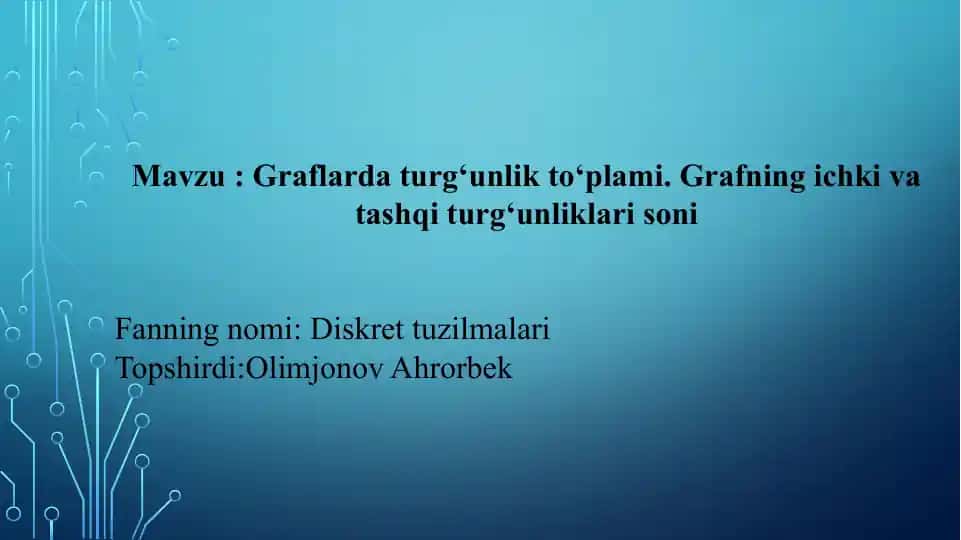 Diskret tuzilmalari