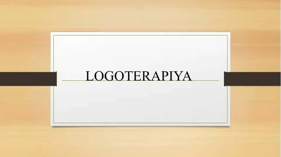 Logoterapiya