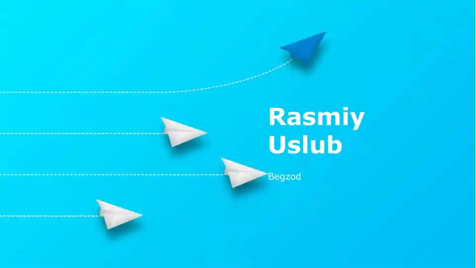 Rasmiy Uslub