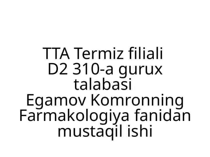 Dorivositalarining Davlat reestri