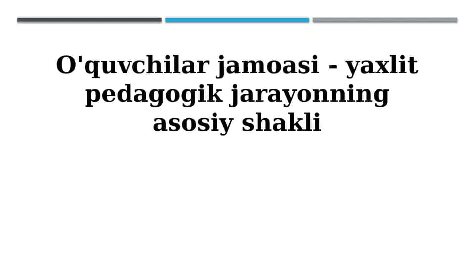 Talabalar jamoasi