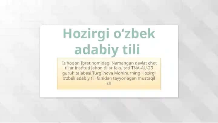 Otlarda kelishik tushunchasi