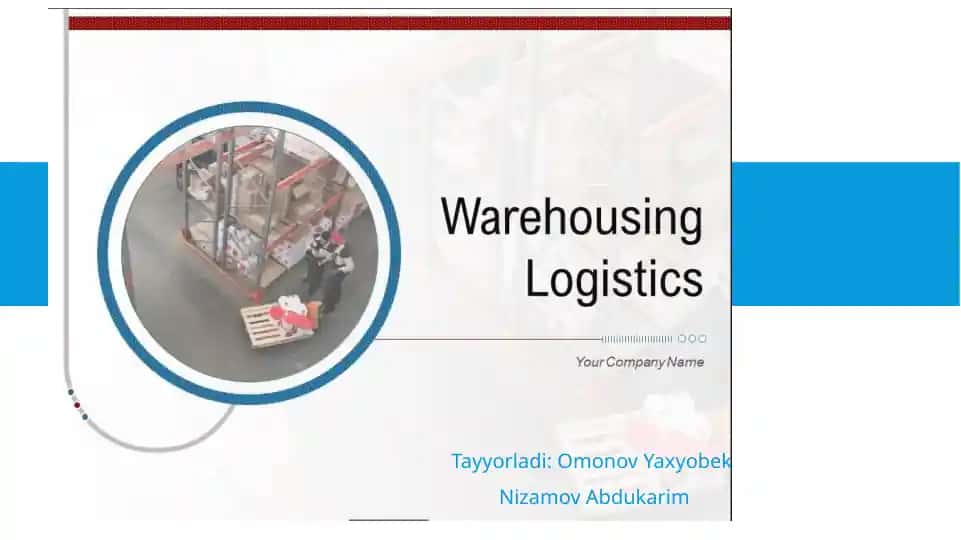 Warehousing