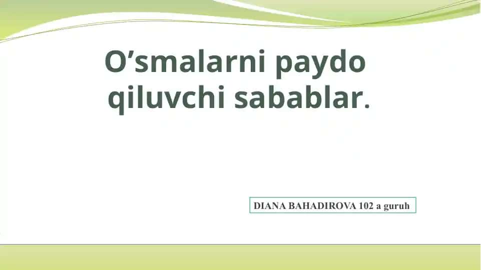 Saraton kasalligi turlari