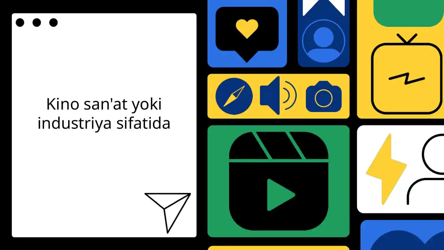 Kino san'ati va industriyasining iqtisodiy asoslari