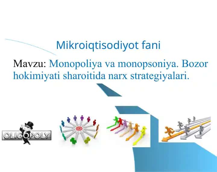 Mikroiqtisodiyot faniga oid ma'lumotlar