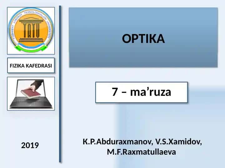 Optika 2