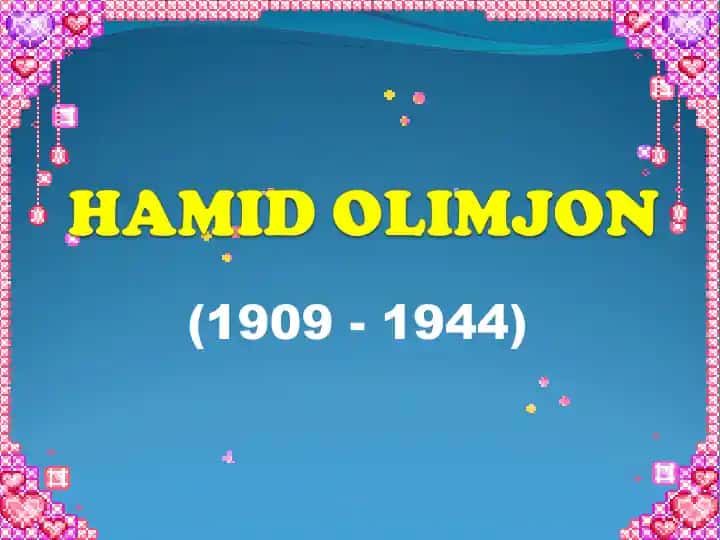 Hamid Olimjon