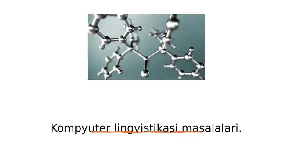 Kompyuter lingvistikasi