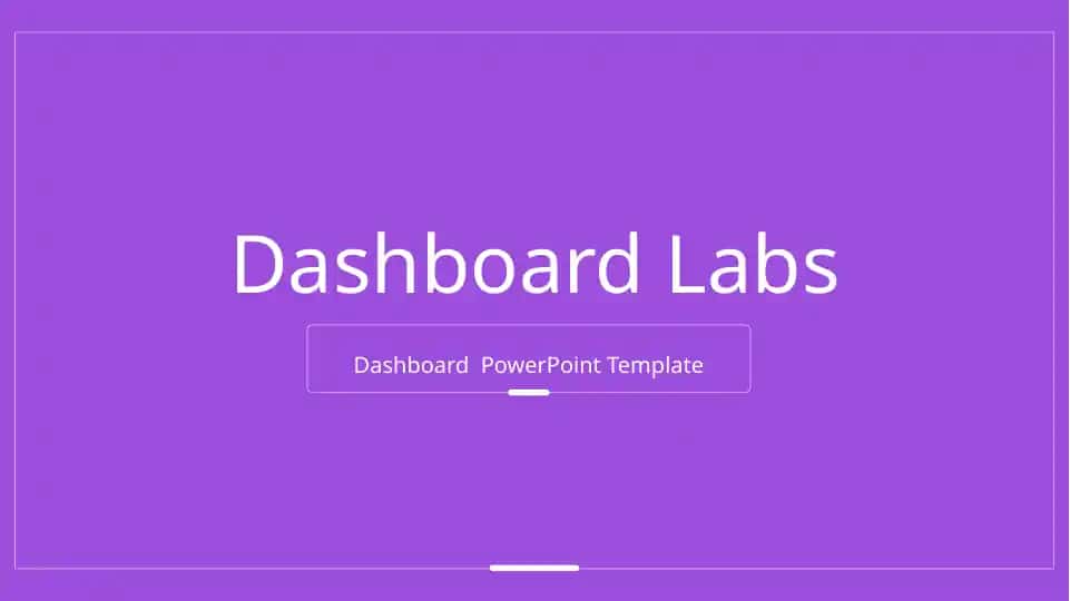 Dashboard PowerPoint Template