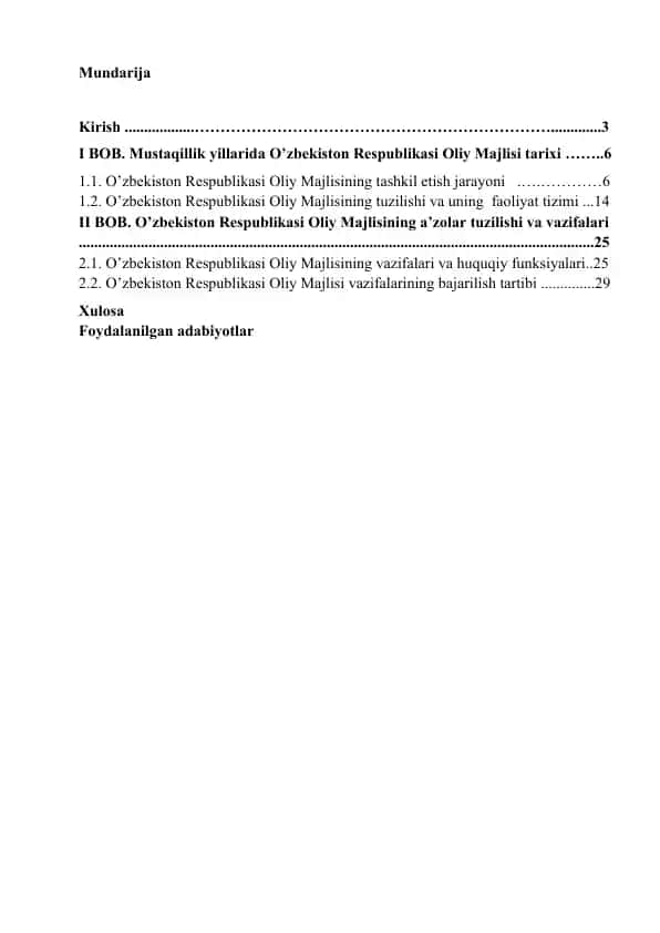 O'zbekiston Respublikasi Konstitutsiyasi