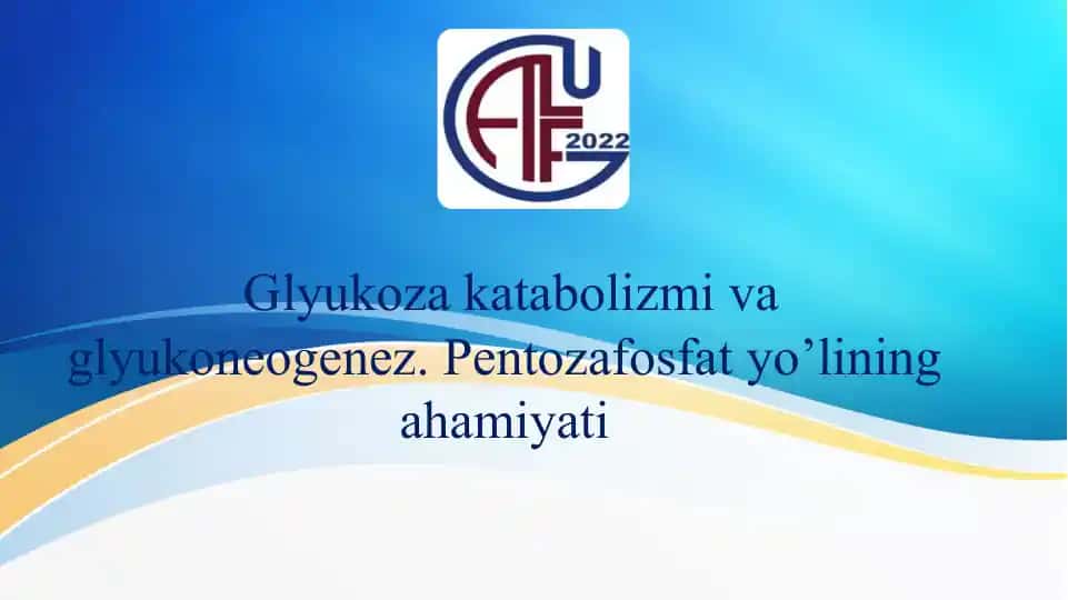 Glyukoza katabolizmi