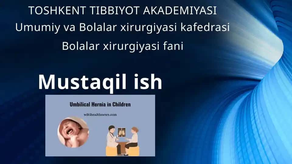 Umbilical Hernia in Children