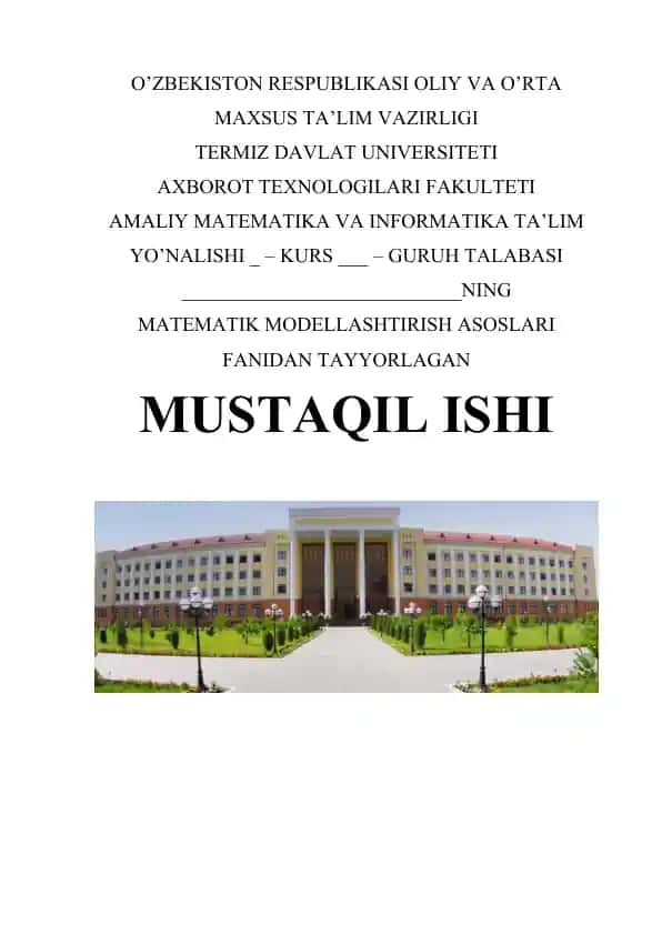 Bashorat. Populyatsiya miqdori