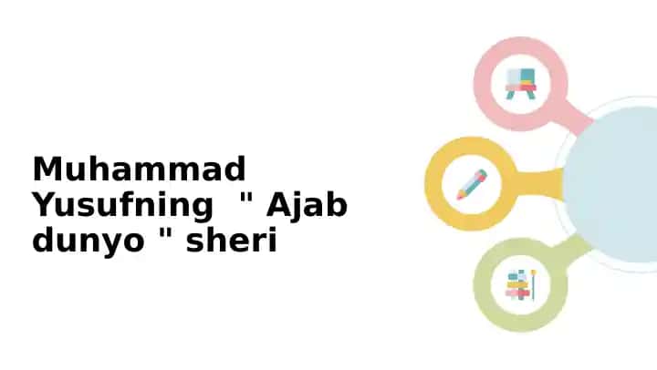 "Ajab dunyo"