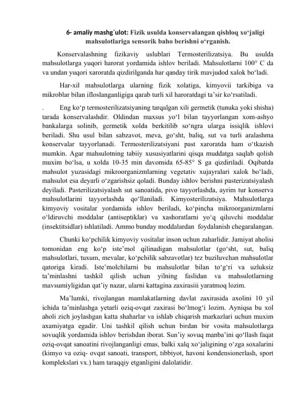 Termosterilizatsiya