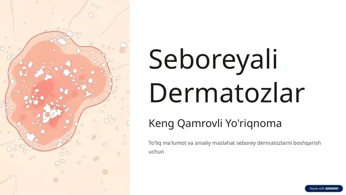 Seboreyali Dermatozlar