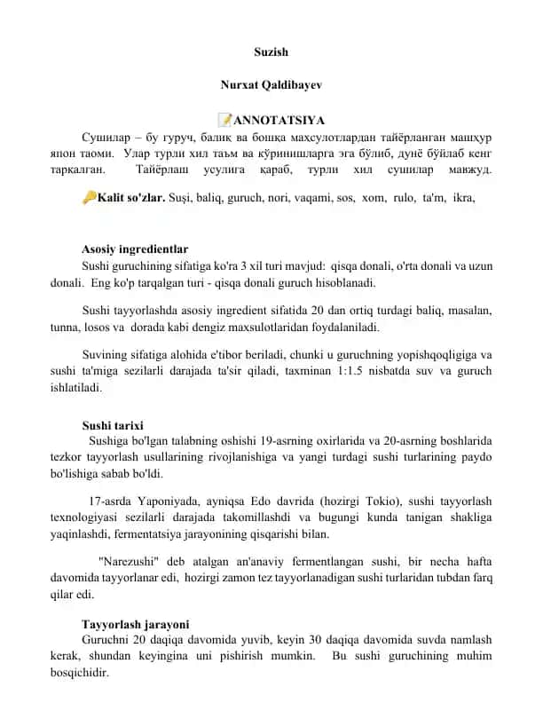 Suşilar