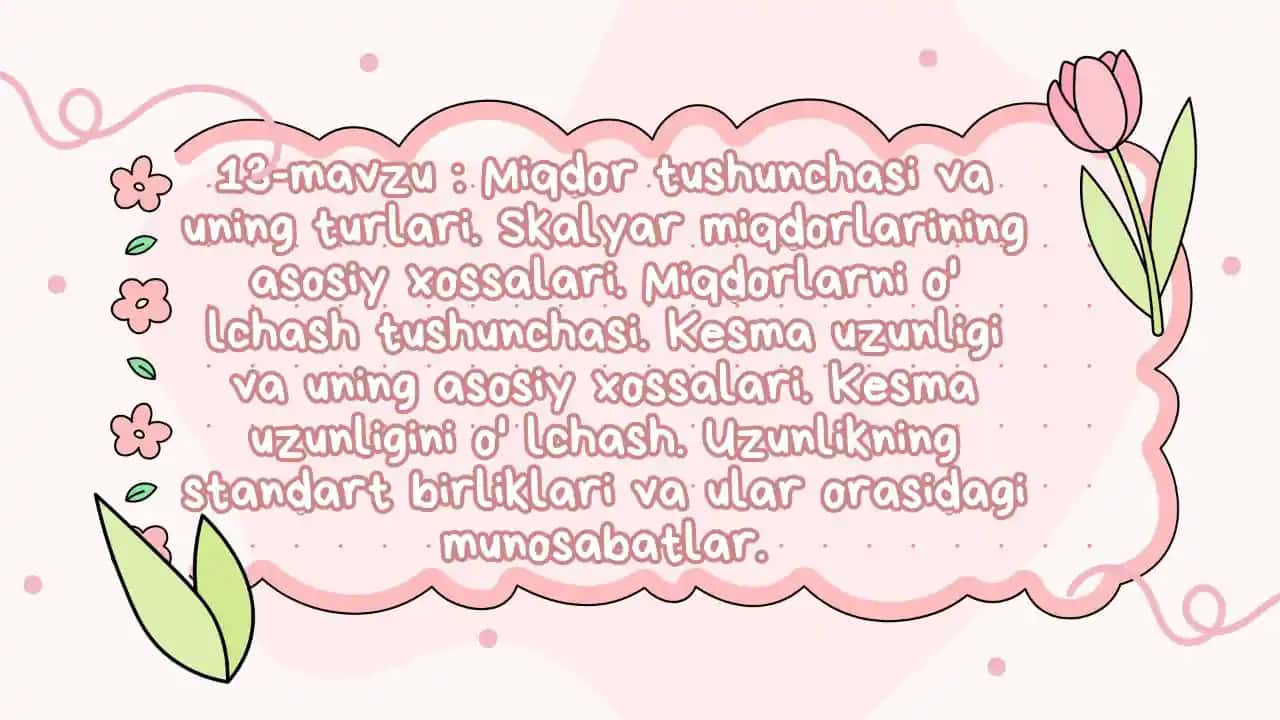 Vektor miqdorlar