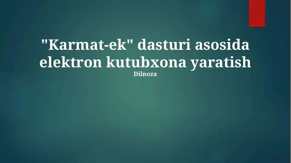 Karmat-Ek