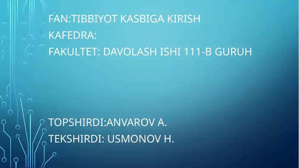 Yotoq yaralarni davolash va profilaktikasi