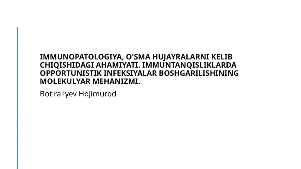 Immunopatologiya