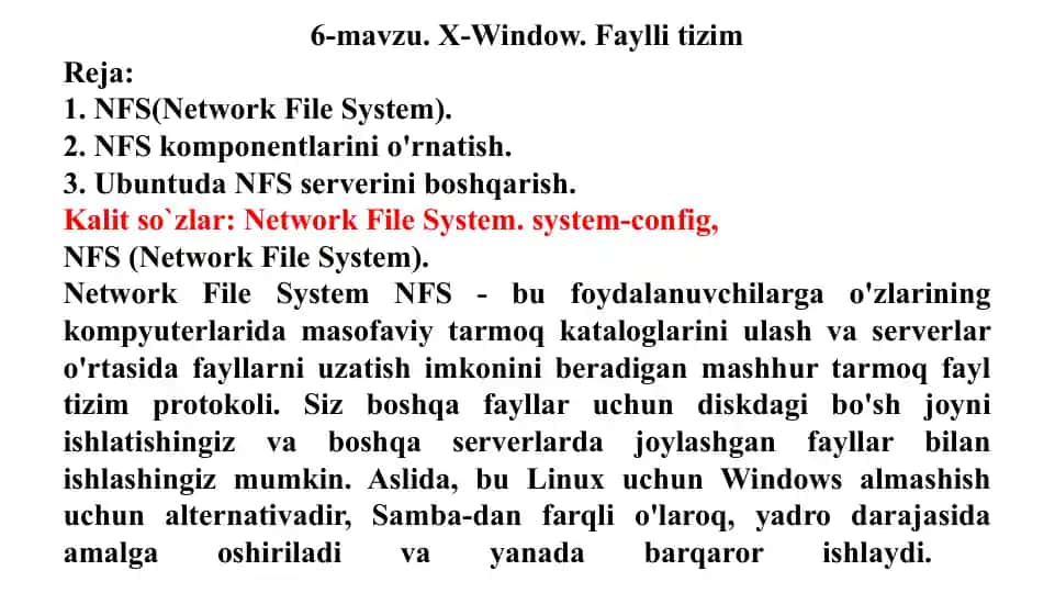 X-Window