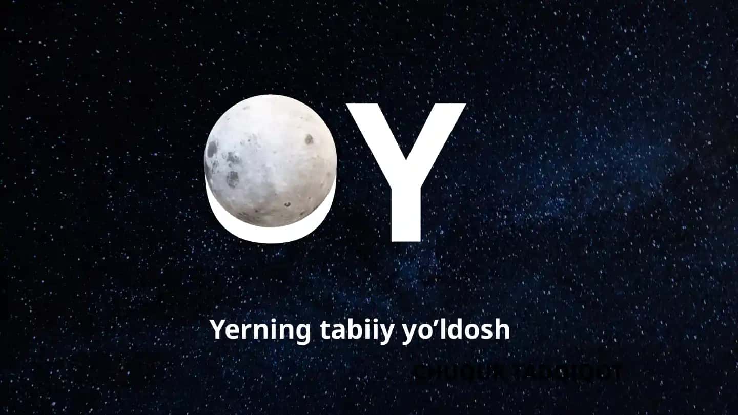 OY yerning tabiiy yo'ldoshi