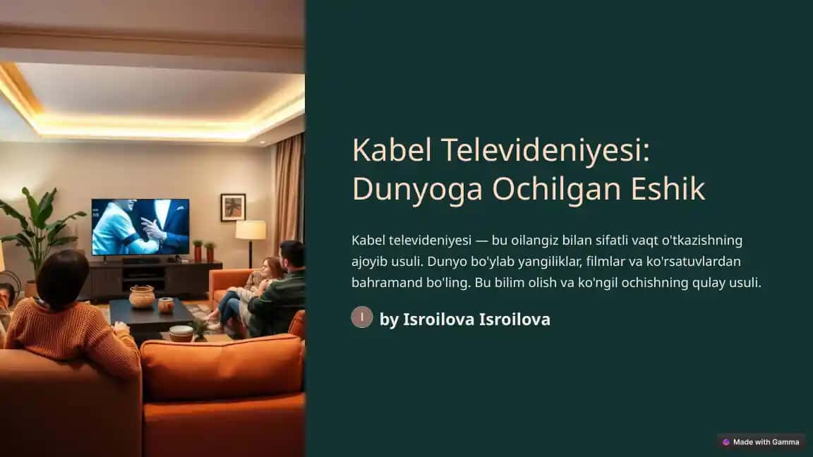 Kabel Televideniyesi