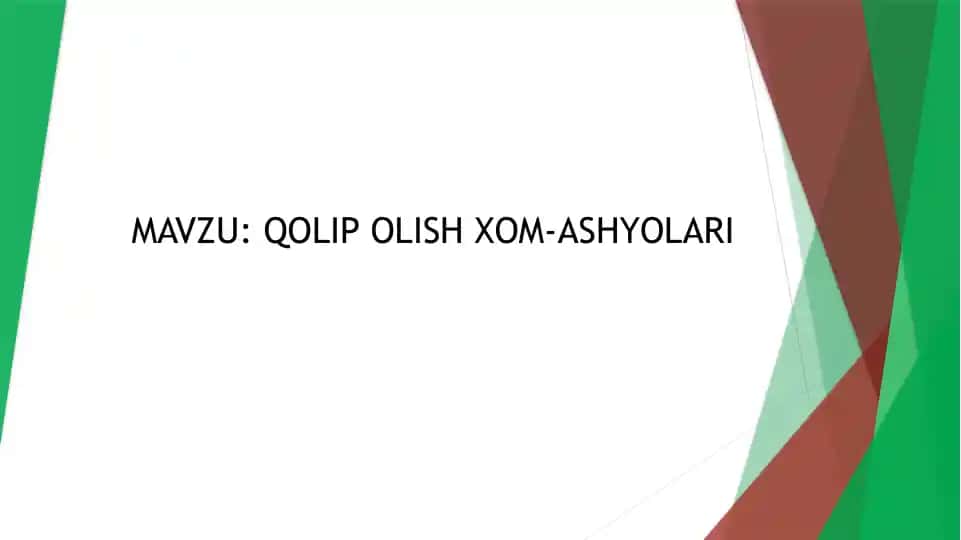 Qolip oluvchilar