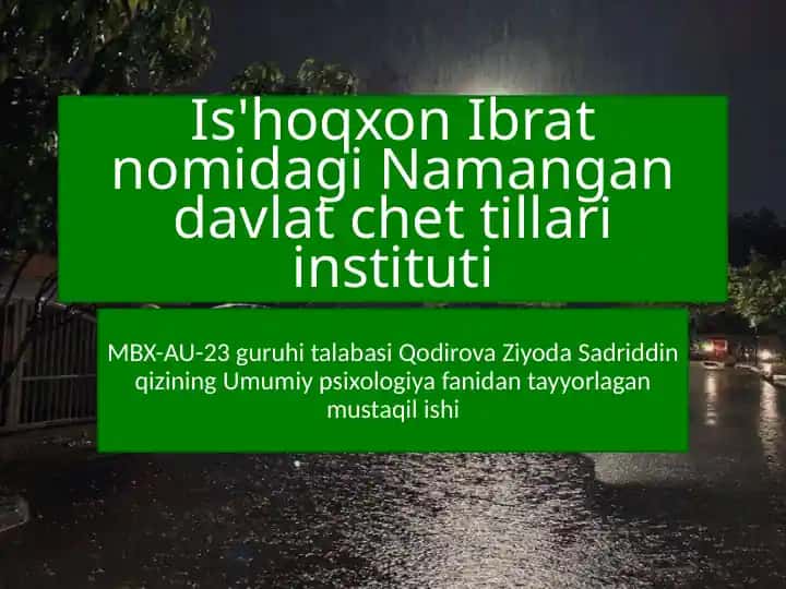 Is'hoqxon Ibrat nomidagi Namangan davlat chet tillari instituti