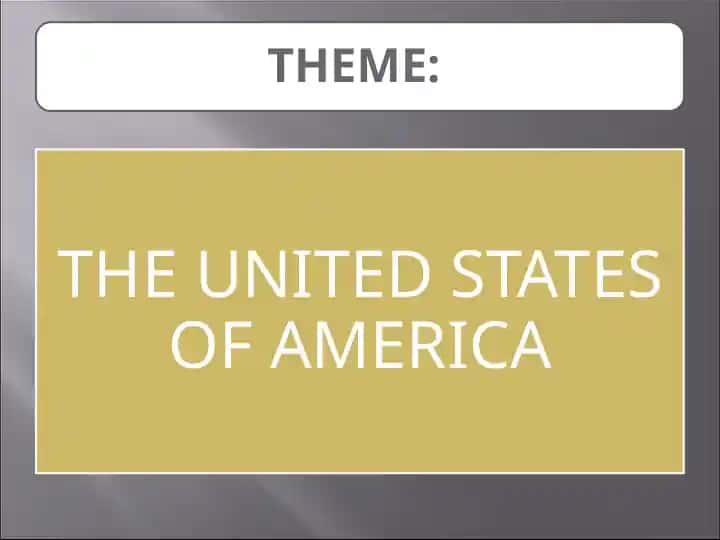 The United States of America