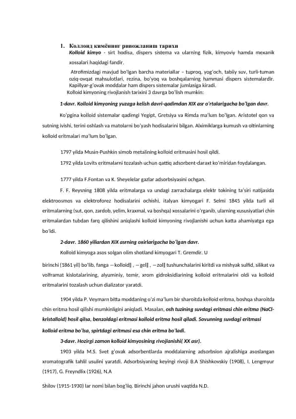 Kolloid kimyo