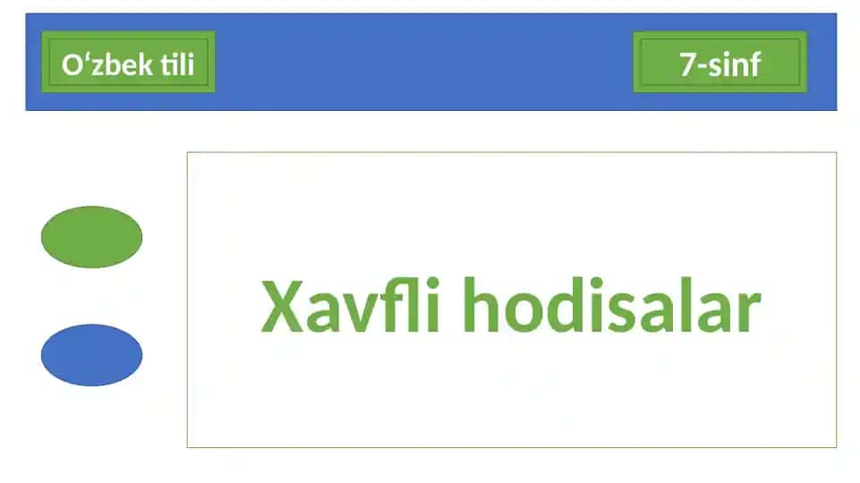 Xavfli hodisalar