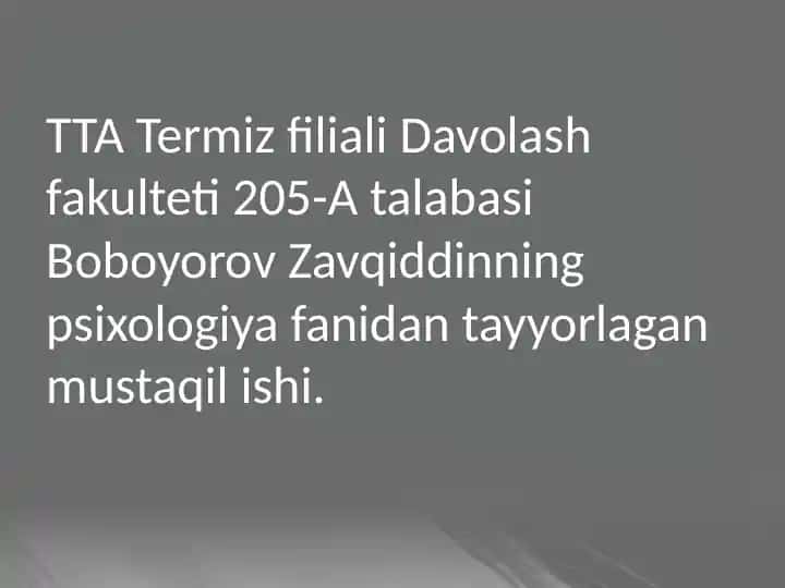 Tibbiyot xodimlarida emotsional holatlarning o‘ziga xosligi: stress va uning bosqichlari, bartaraf etish yo'llari