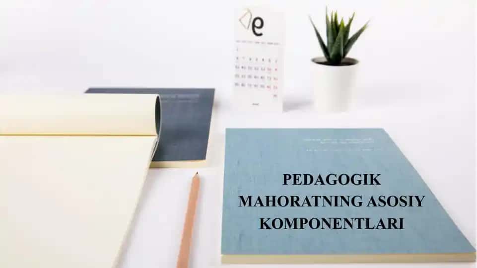 Pedagogik mahoratning asosiy komponentlari