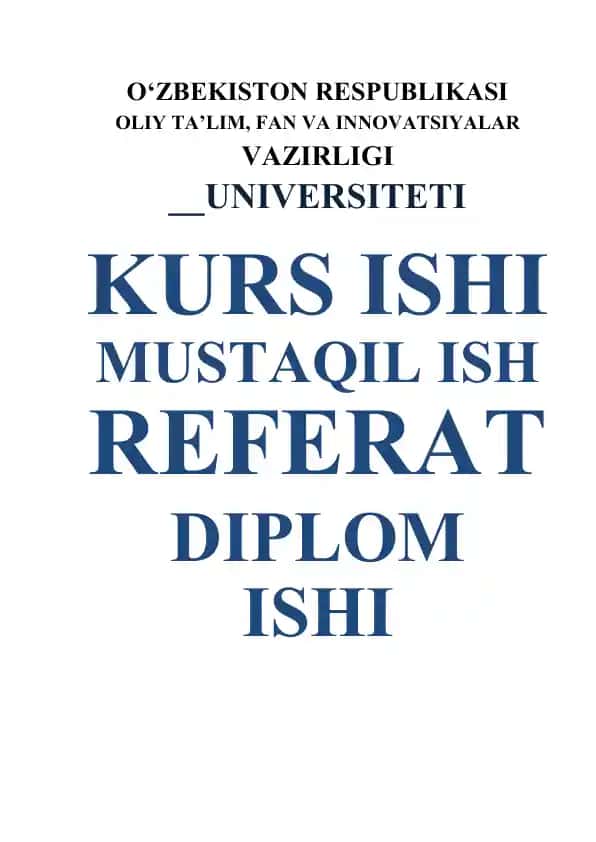 Bolg’alangan va shtamplangan xomashyoni o’rganish