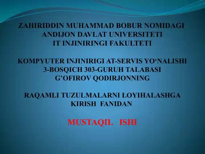 FPGA va Mikrokontrollerlarda Xavfsizlik