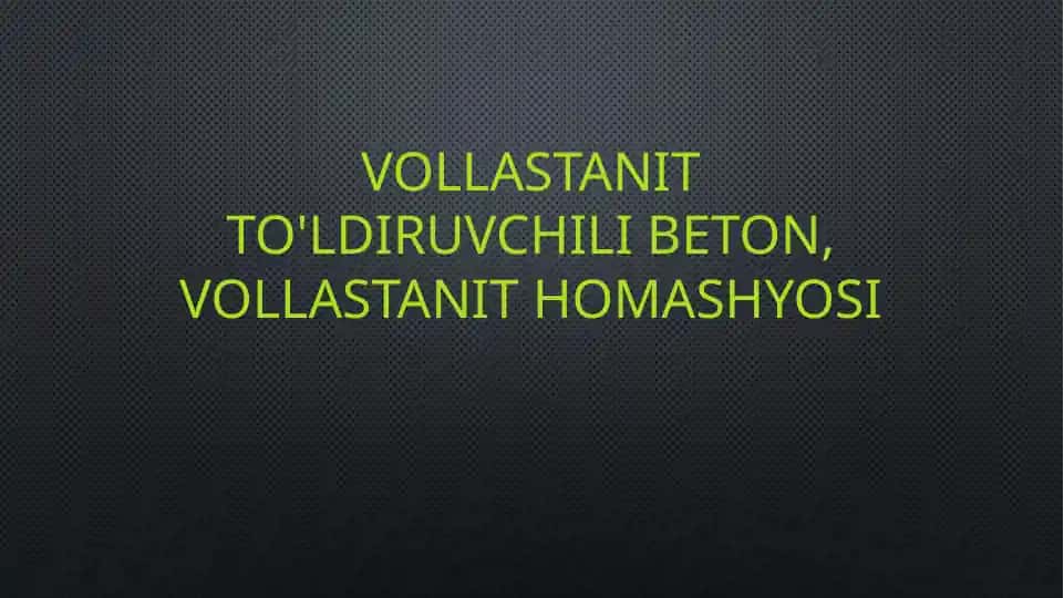 Vollastonit