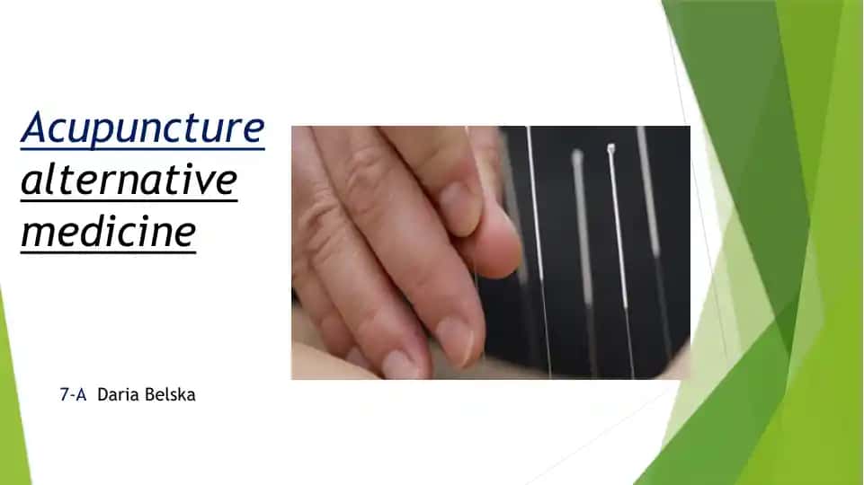 Acupuncture