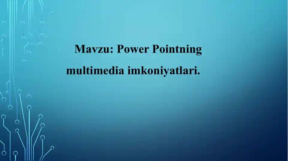 Microsoft PowerPoint