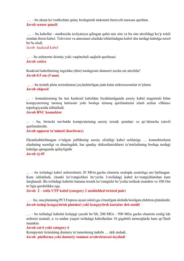 Koaksial kabel