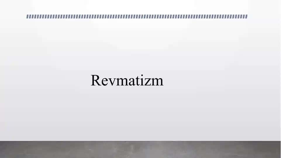 Revmatizm